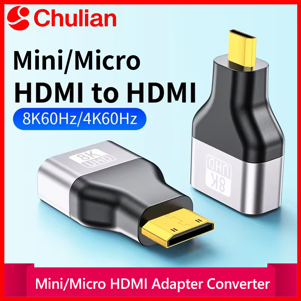 Hdmi Adapter Tablet - Адаптер-конвертер Mini Micro HDMI (штекер) в