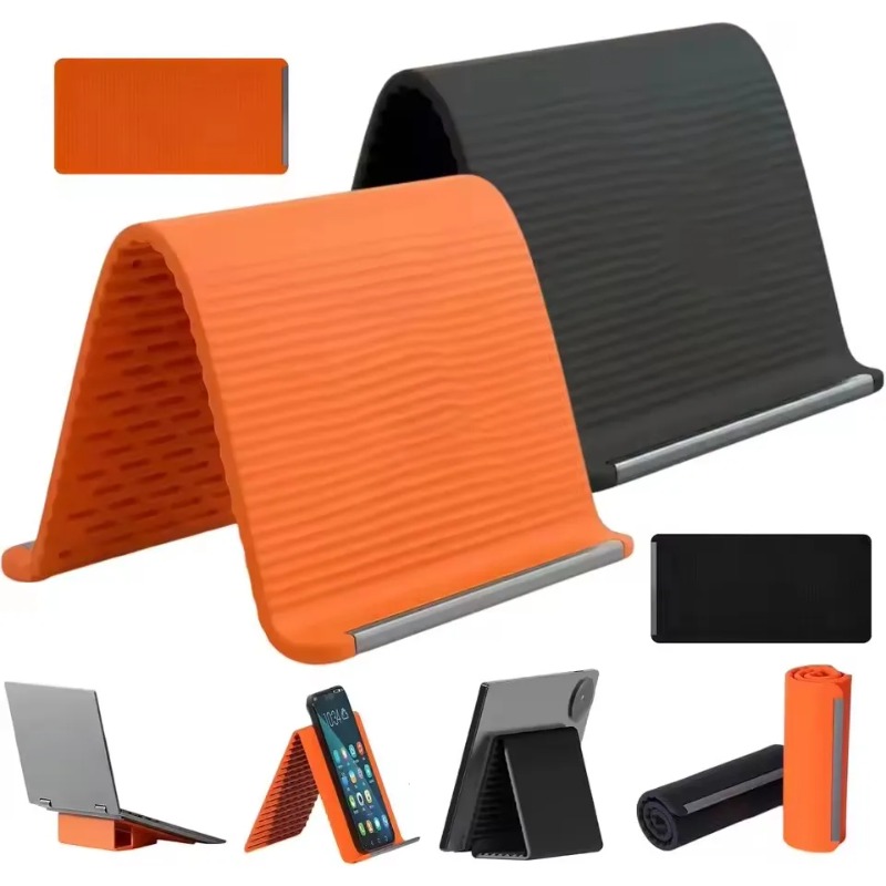 Laptop Tablet Accessories - Гибкий складной силиконовый держатель для телефона,