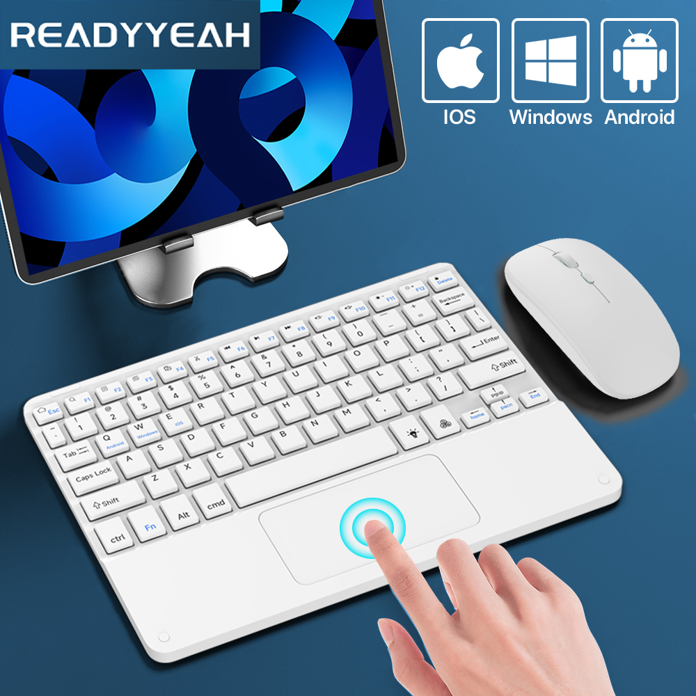 Windows Tablet Accessories - Сенсорная панель Беспроводная клавиатура и мышь