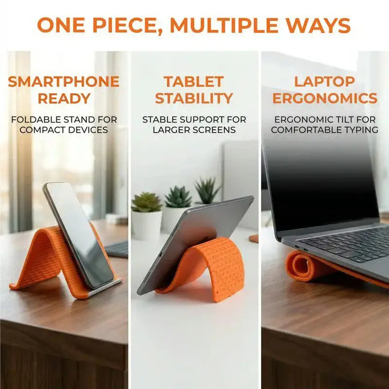 Силиконовая складная подставка – обзор и цена Laptop Tablet Accessories