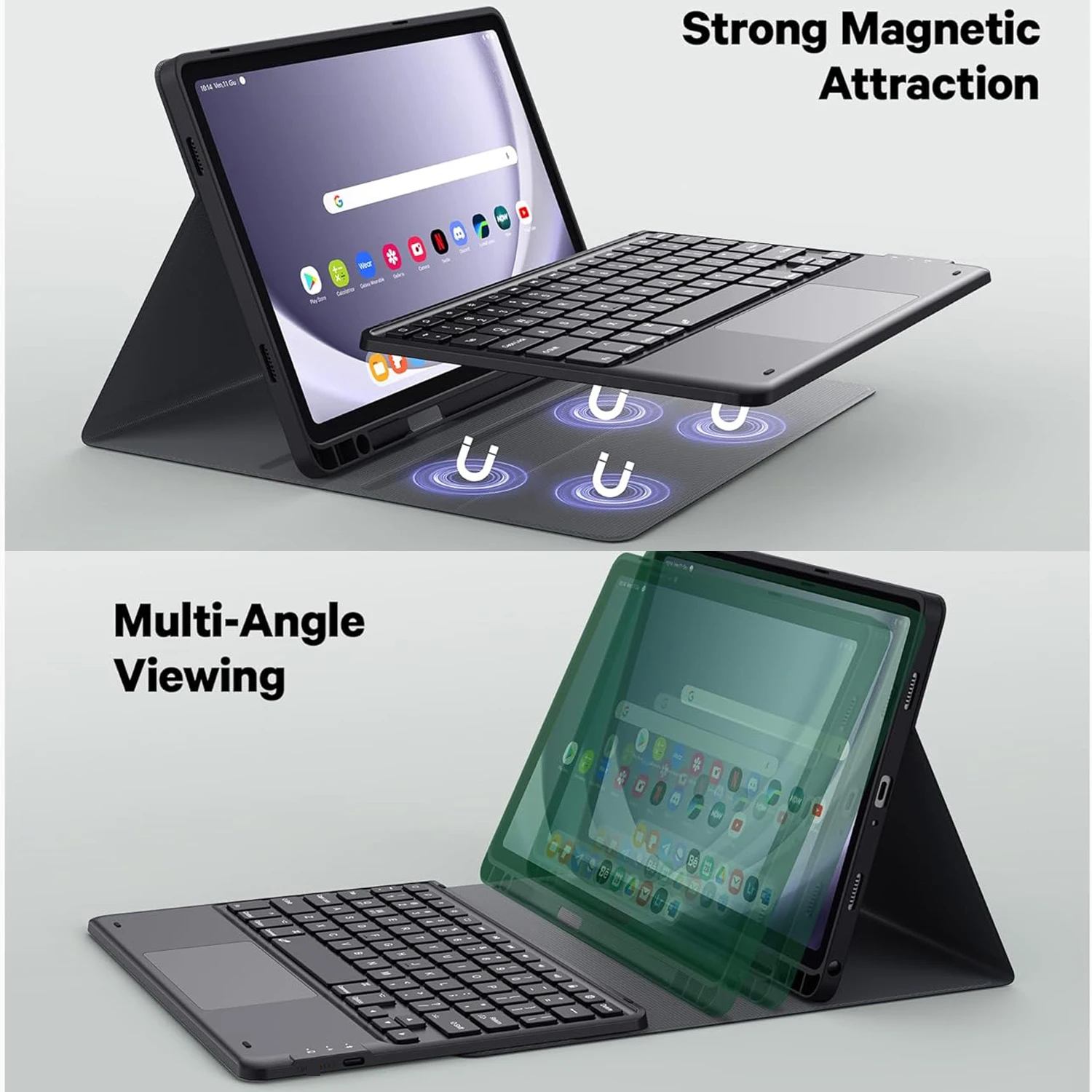 Чехол-клавиатура для Samsung G – обзор и цена Tablet A9 Accessories