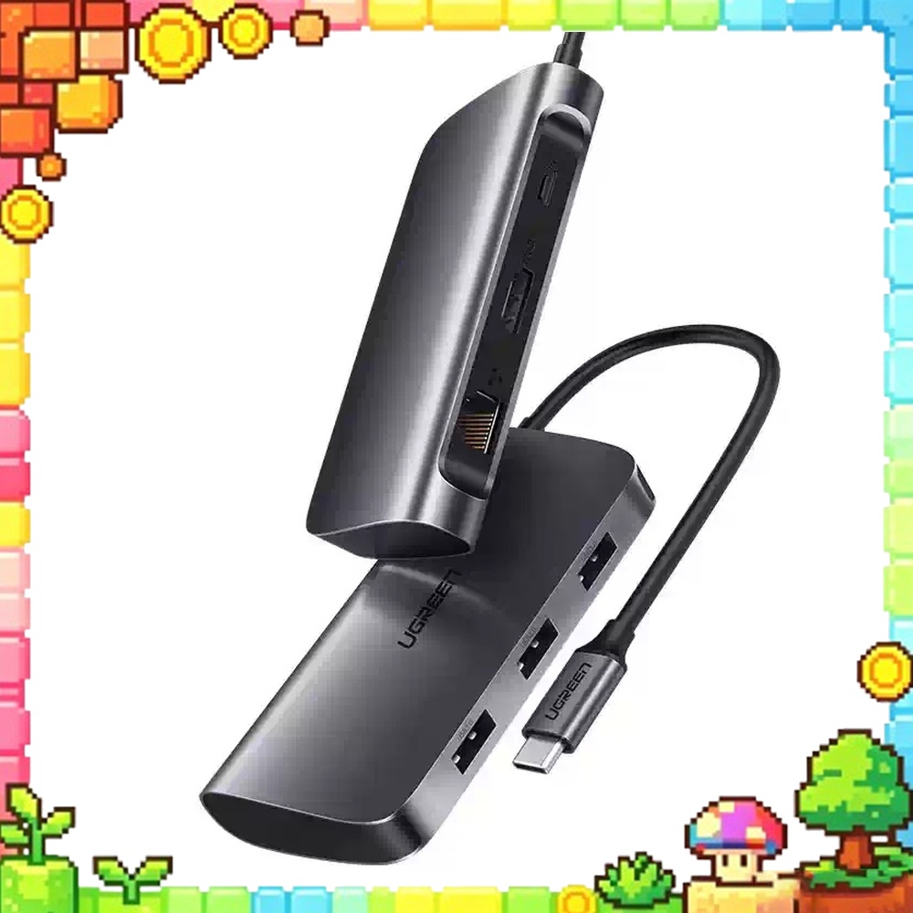 UGREEN 50771 6-в-1 USB-C хаб с – обзор и цена Hdmi Adapter Tablet