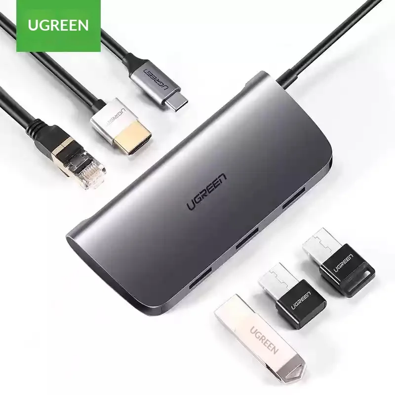 UGREEN 50771 6-в-1 USB-C хаб с – обзор и цена Hdmi Adapter Tablet