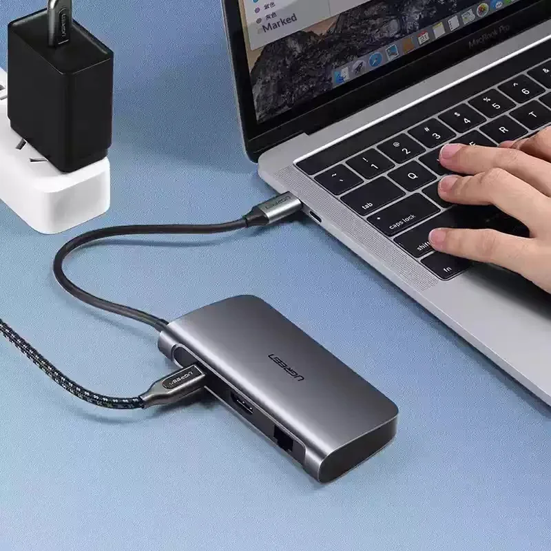 UGREEN 50771 6-в-1 USB-C хаб с – обзор и цена Hdmi Adapter Tablet