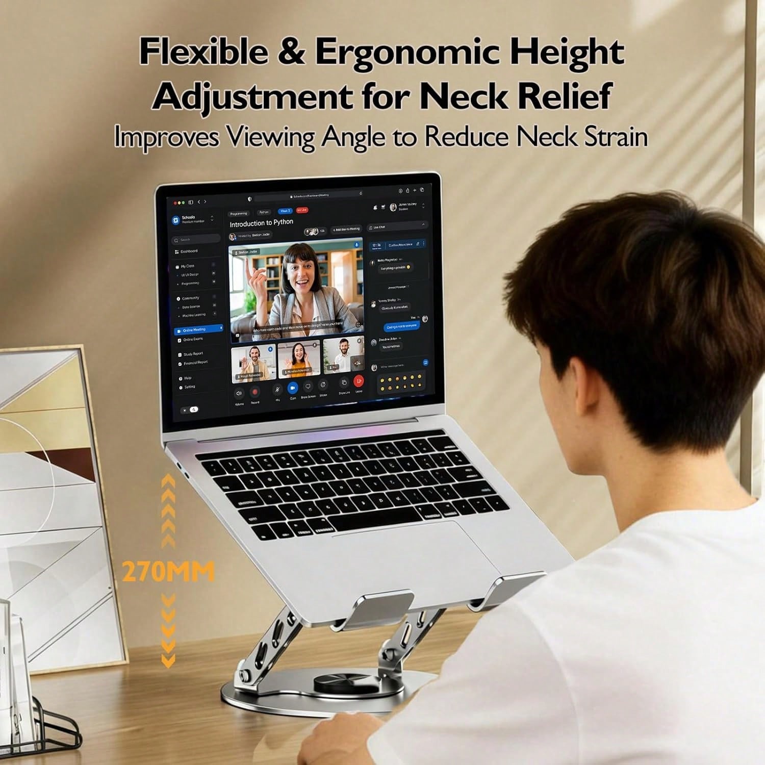 360 °   Вращающаяся подставка  – обзор и цена Tablet Lap Desk