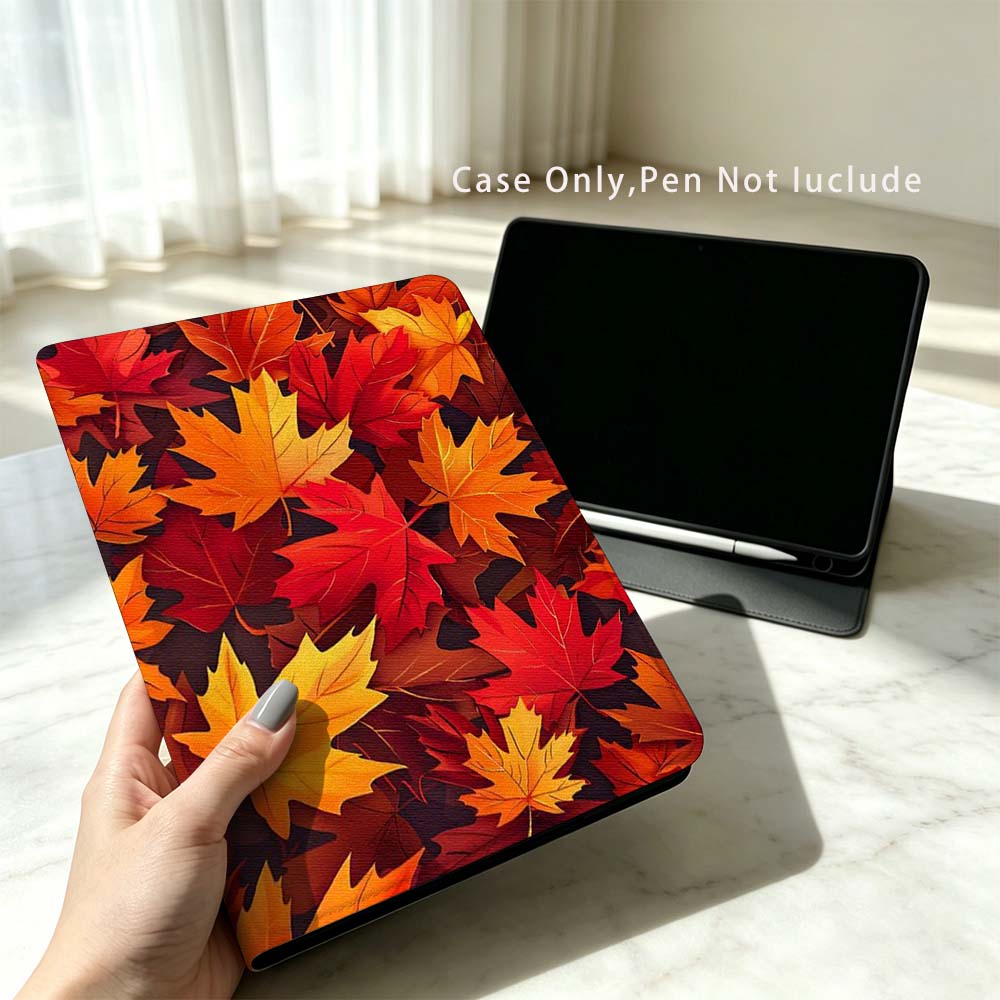 Модный чехол с узором осенних  – обзор и цена Poco Tablet Accessories