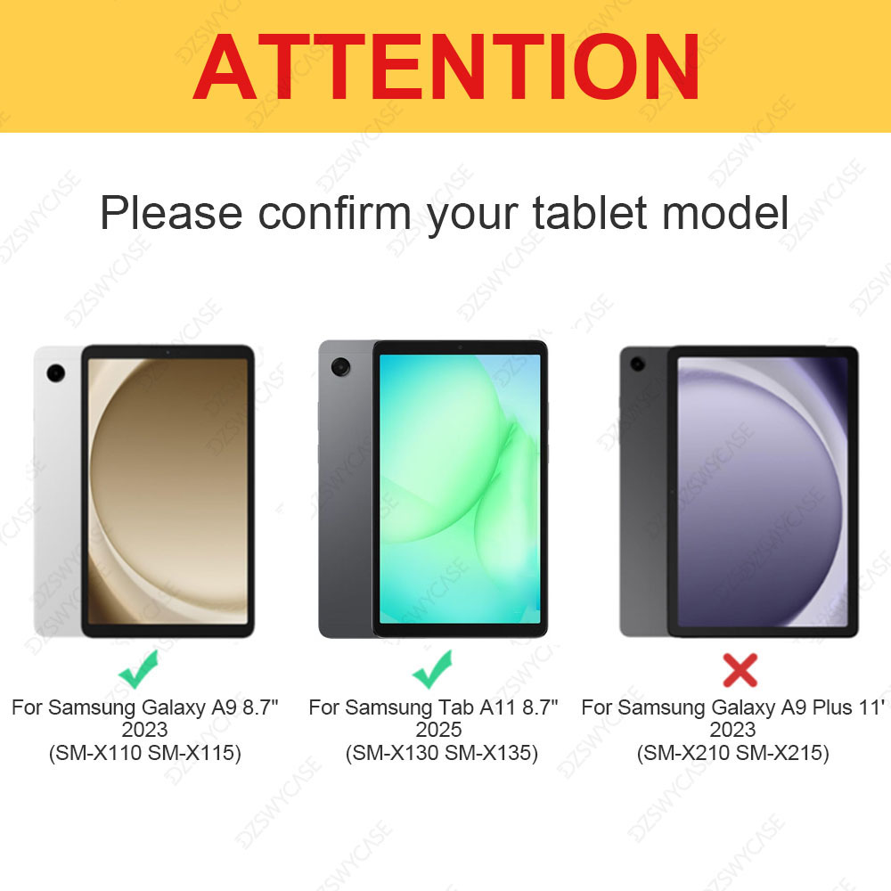 Силиконовый чехол для Samsung  – обзор и цена Tablet A9 Accessories