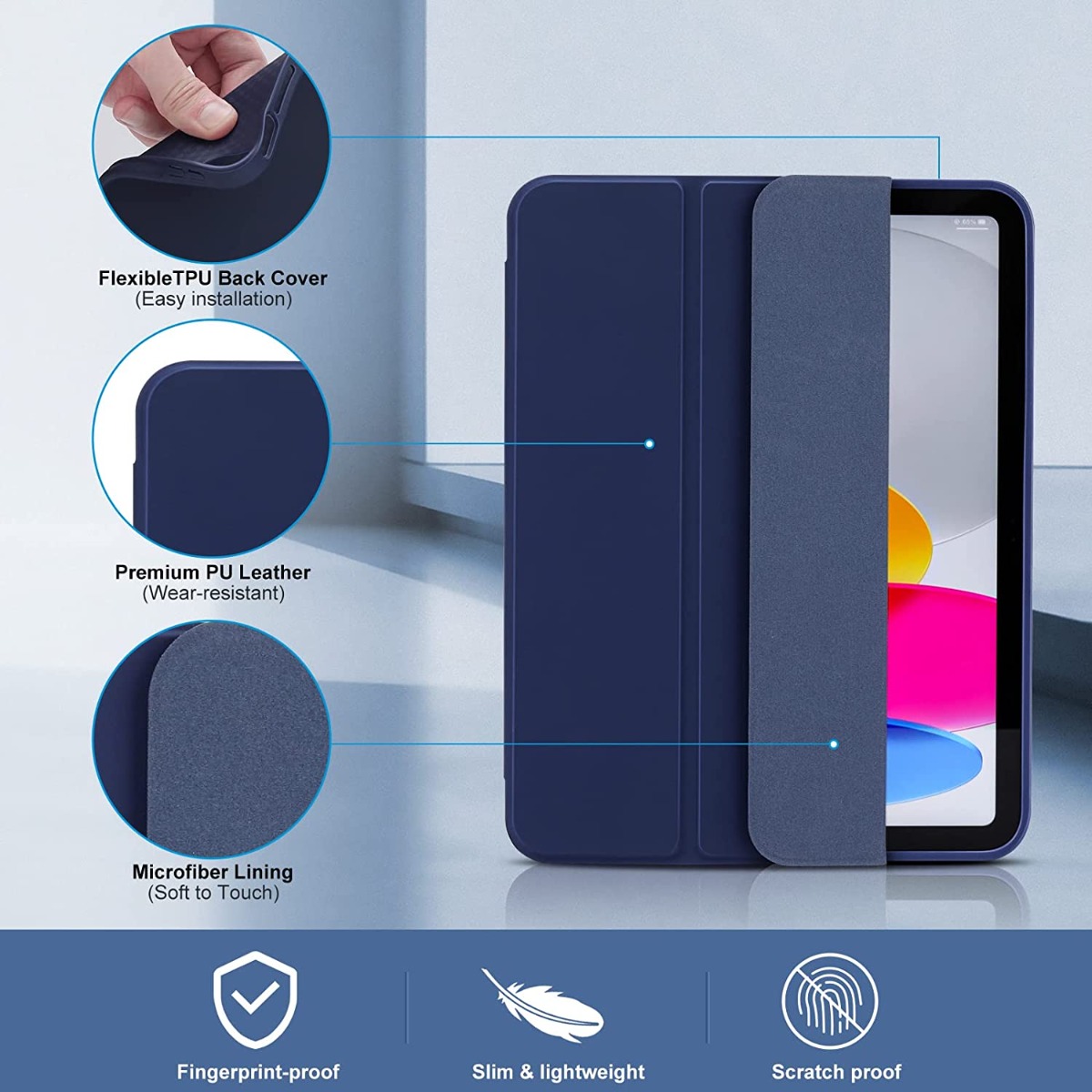 Чехол для планшета с магнитом  – обзор и цена Ipad Cover Folio