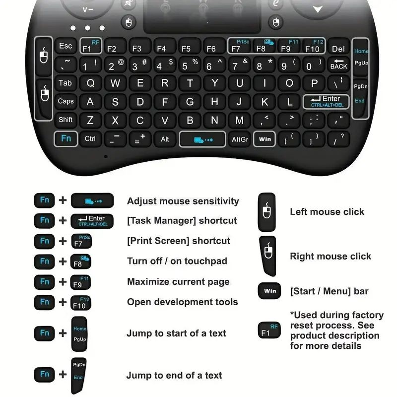 Мини-беспроводная клавиатура 2 – обзор и цена Windows Tablet Accessories